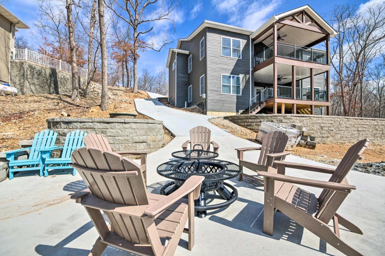 Lakefront Rocky Mount Home With Dock And Fire Pit Exterior photo